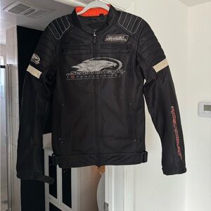 Harley Davidson, screaming eagles, mesh performance jacket